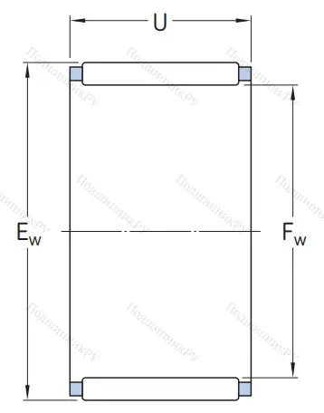 Подшипник K 8x11x10 TN в Калининграде