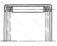 Модификация подшипника 134902Е размер 15x21x12 ГОСТ 520-89 от производителя  ЕПК