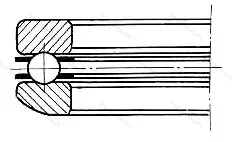 Подшипник  53418 (28418) размер 90x190x81,2 от производителя  SKF