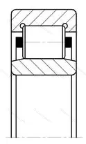 Модификация подшипника 30-1032956М размер 280x380x46 от производителя  ГПЗ-1