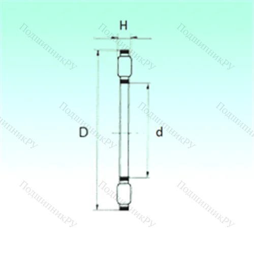 Подшипник роликовый упорный K 81230TN от производителя  NBS Подшипник роликовый упорный K 81230TN от производителя  NBS
