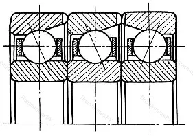 Модификация подшипника 22-846111Е1 размер 55x90x54 от производителя  ГПЗ-3