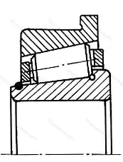 Подшипник  33016R (3067116) размер 80x125x36 от производителя  SKF