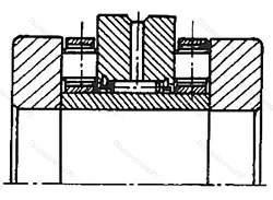 Подшипник ZARN 50110TN/P 4 размер 50x110/95x82