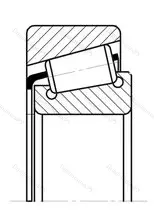 Модификация подшипника 6-7512А размер 60x110x29,75