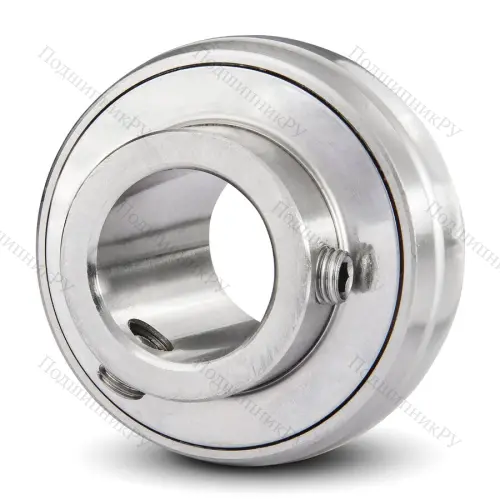 Радиальный шарикоподшипник из нержавеющей стали SS UC 202 - Вал 15мм от производителя  LPZ