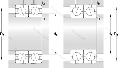 Подшипник 7008 ACD/HCP 4AH