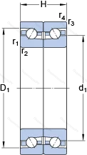 Подшипник BTM 170 BM/HCP 4CDB в Калининграде