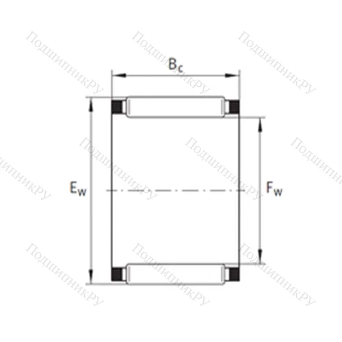 Подшипник игольчатый радиальный K 32X 39X 18