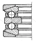 Подшипник 54324MP+U 324 размер 100/120x220x143 от производителя  FAG