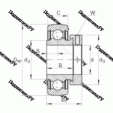 Подшипник RALE 20-NPP-B в Калининграде