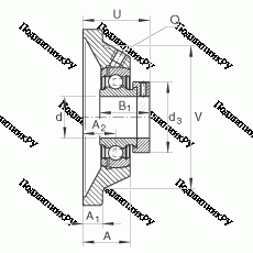 Подшипник PCJ 40-N в Калининграде