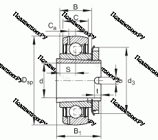 Подшипник GSH 30-2RSR-B в Калининграде
